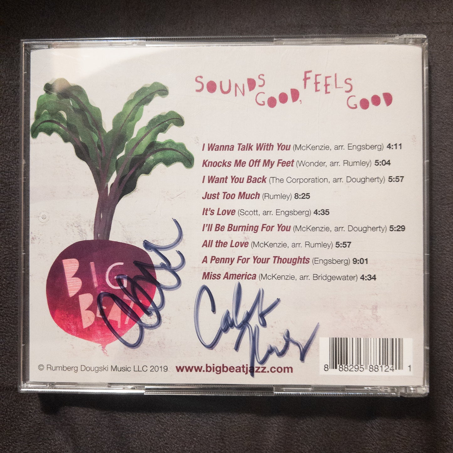 Sounds Good, Feels Good Physical CD - Autographed!